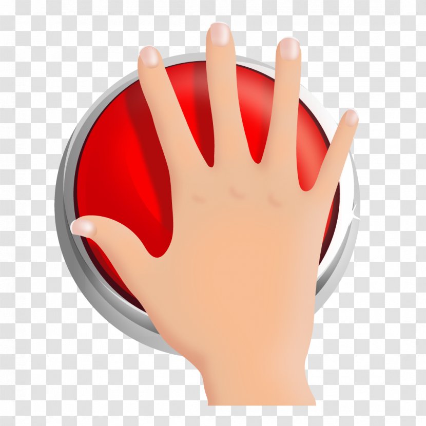 Thumb Hand Model Glove - Safety - Design Transparent PNG