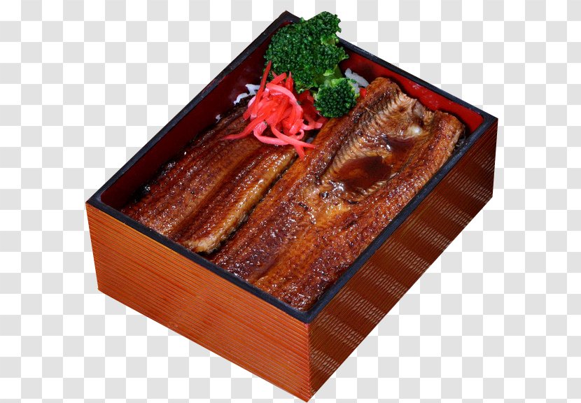 Unagi Japanese Cuisine Eel Sushi Bento - Rice Transparent PNG