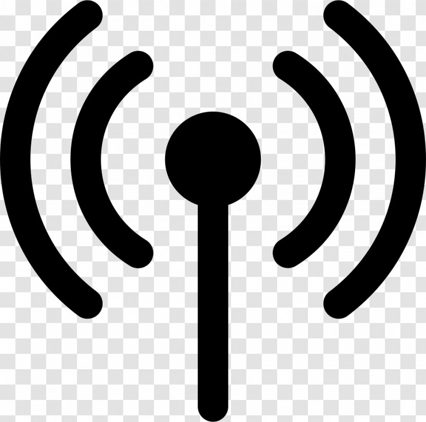 Wireless Network - Black And White - Symbol Transparent PNG