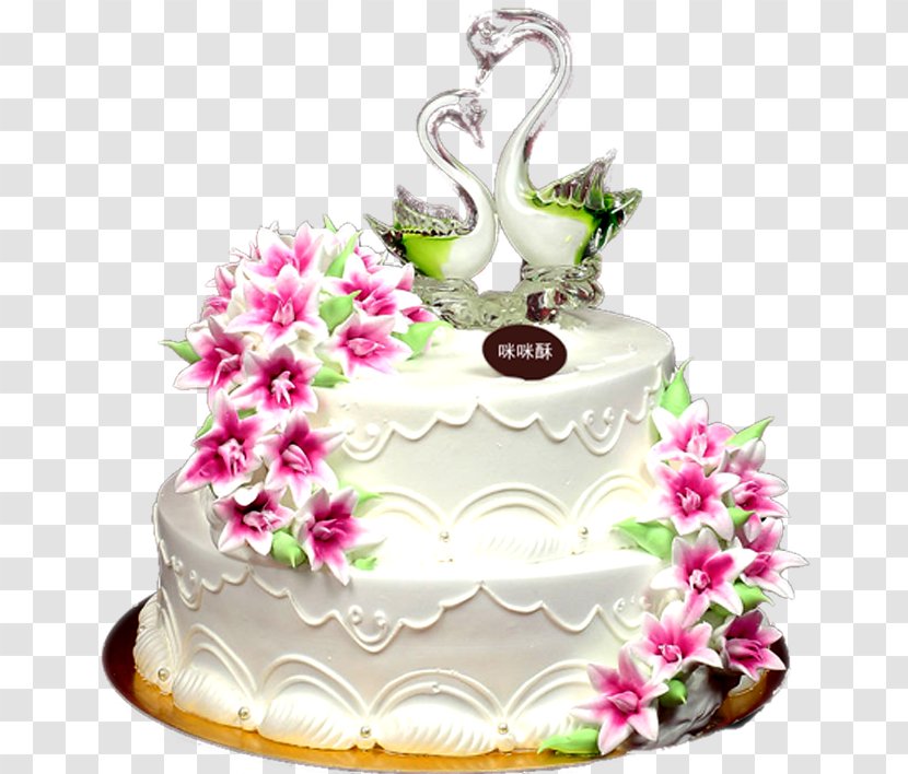 Wedding Cake Birthday Chiffon Sugar Torte - Icing - Creative Cakes Transparent PNG