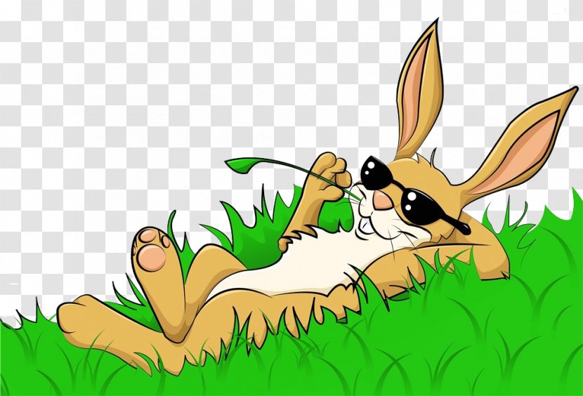 Easter Bunny Rabbit Stock Photography Illustration - Macropodidae - The Rested In Weeds Transparent PNG