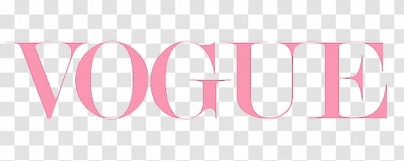 Logo Vogue Brand Magazine - Magenta Transparent PNG