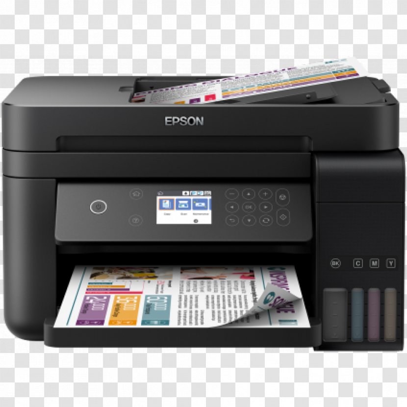 Multi-function Printer Inkjet Printing Epson EcoTank ITS L6170 - Multifunction Transparent PNG