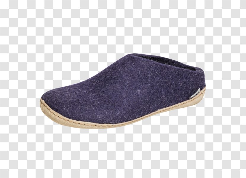 Slipper Purple Slip-on Shoe Woman Podeszwa - Outdoor Transparent PNG
