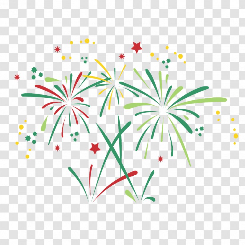 Fireworks Clip Art - Text Transparent PNG