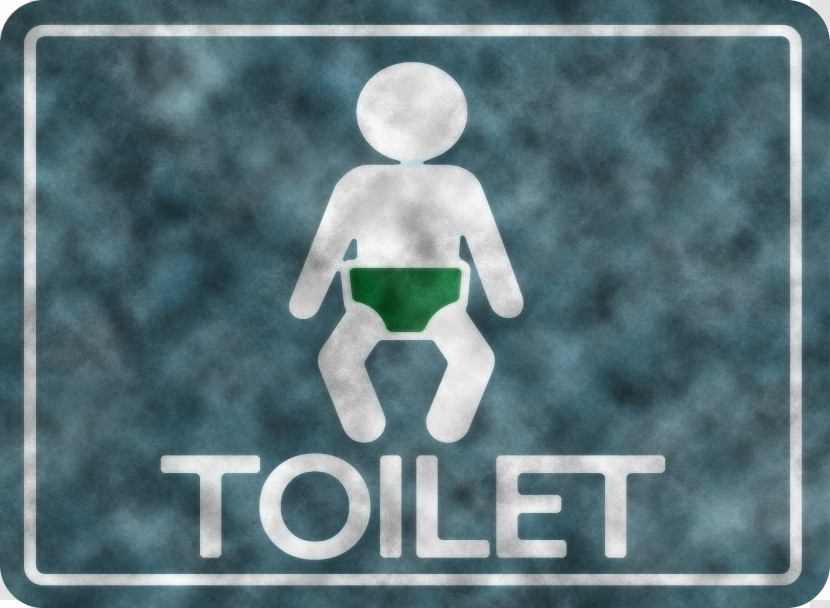 Toilet Sign Transparent PNG
