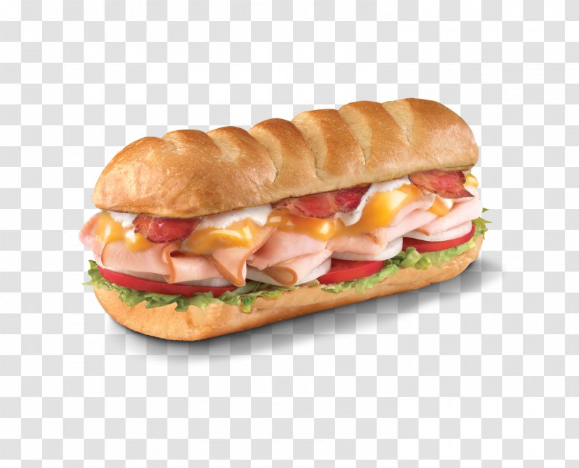 Submarine Sandwich Club Bacon Delicatessen Firehouse Subs - Ham And Cheese - Turkey Transparent PNG