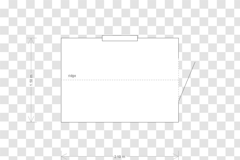 Paper White Line Angle - Rectangle Transparent PNG