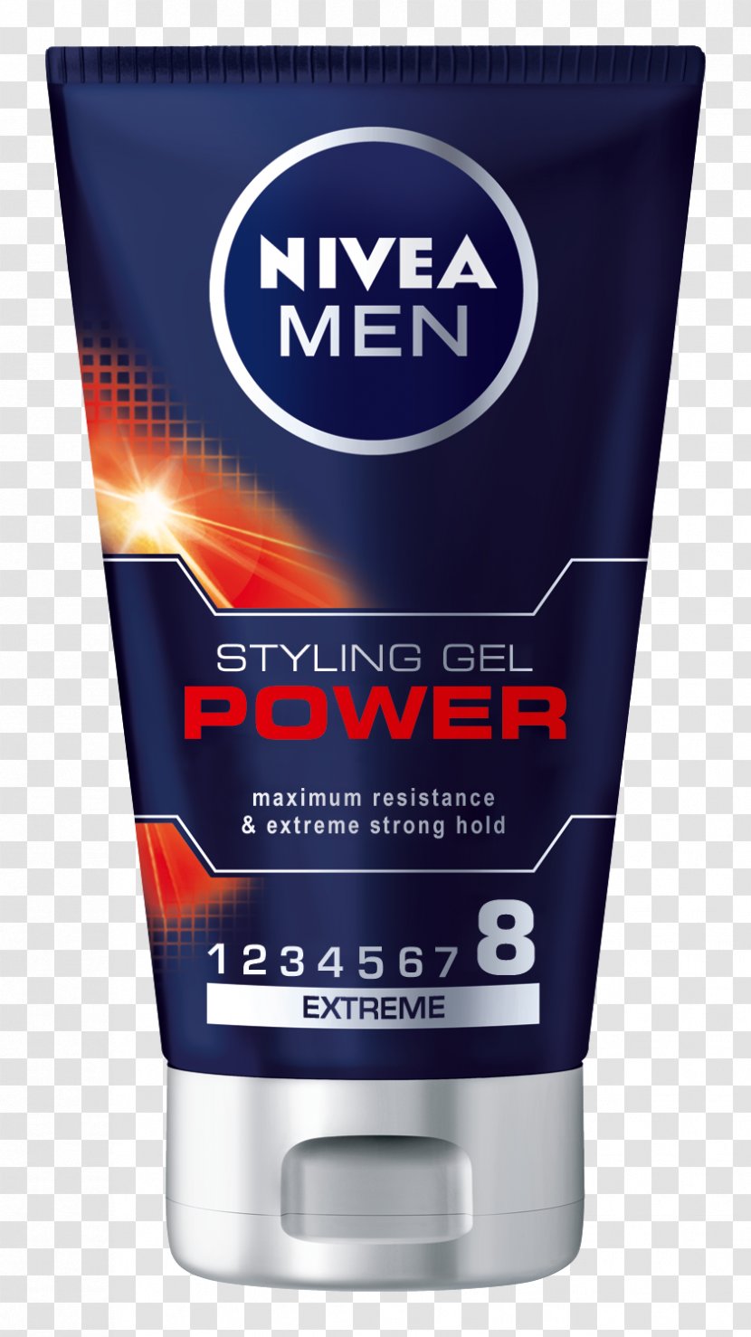 NIVEA Men Aqua Styling Gel Hair Products Transparent PNG