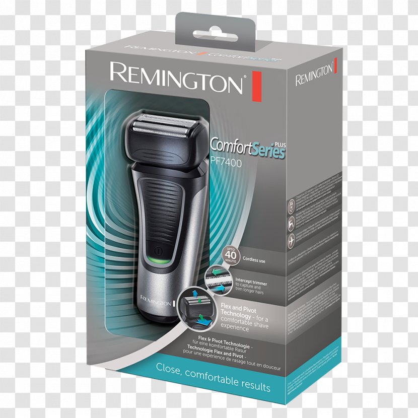Remington Comfort Series PF7200 Products Electric Razors & Hair Trimmers PF7400A BHT6250 - F3790 - Rem Transparent PNG