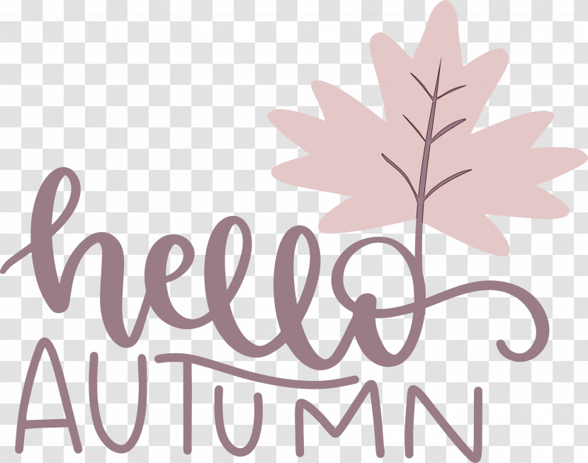 Hello Autumn Transparent PNG