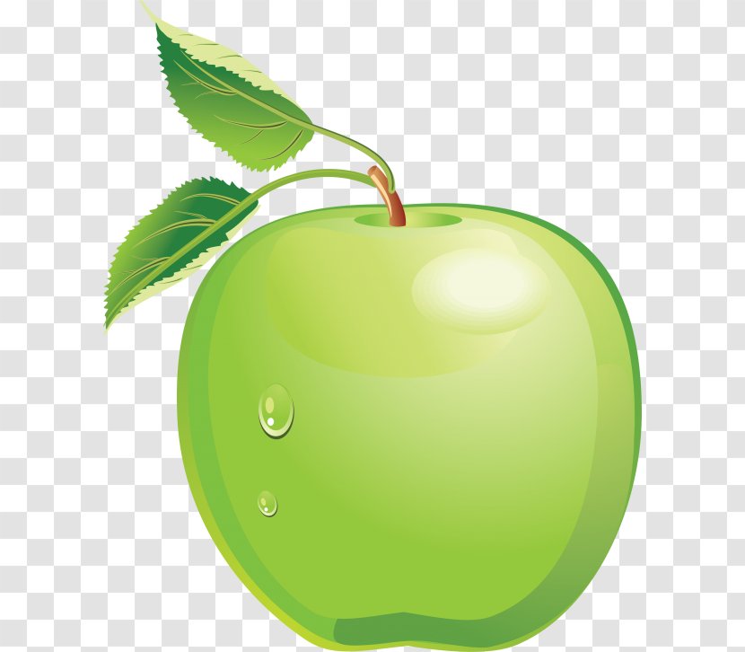 Clip Art Desktop Wallpaper Apple Image - Leaf - Drawing Green Transparent PNG
