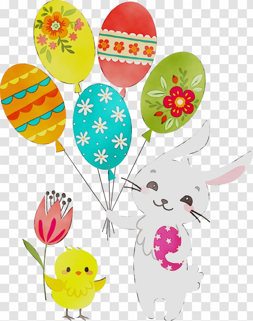 Balloon Clip Art Illustration Toy Easter - Flower Transparent PNG