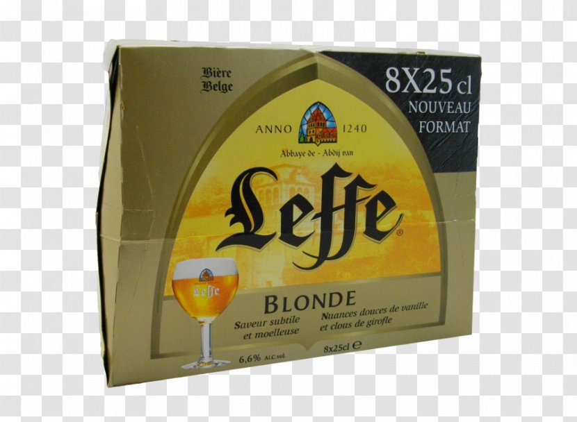 Leffe Tripel Beer Grimbergen Bière Blonde - Bottle Transparent PNG
