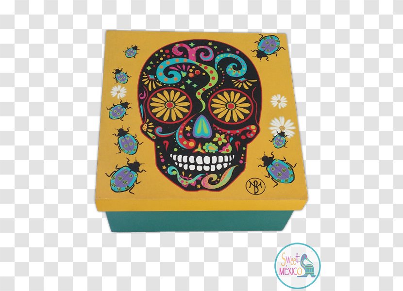 Calavera Handicraft Mexico Gift Skull - Mexican Handcrafts And Folk Art Transparent PNG