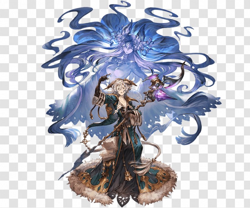 Granblue Fantasy GameWith Cygames Darkness Person - Cartoon - Silhouette Transparent PNG
