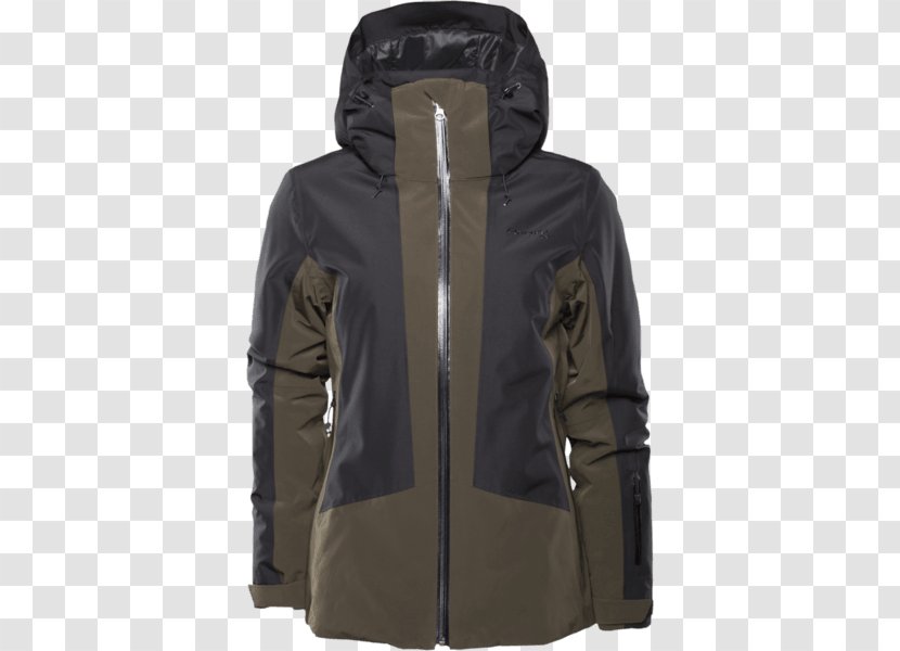 Hoodie Jacket Polar Fleece Sleeve - Puffer - Khaki Military Transparent PNG