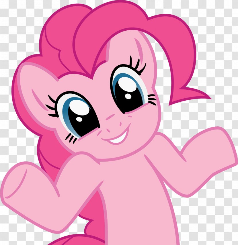 Pinkie Pie Twilight Sparkle Rainbow Dash Applejack Rarity - Heart - Creepy Transparent PNG