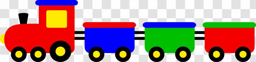 free clipart train with caboose clip