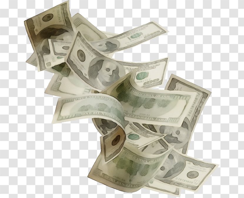Money Dollar Currency Cash Handling - Metal Transparent PNG