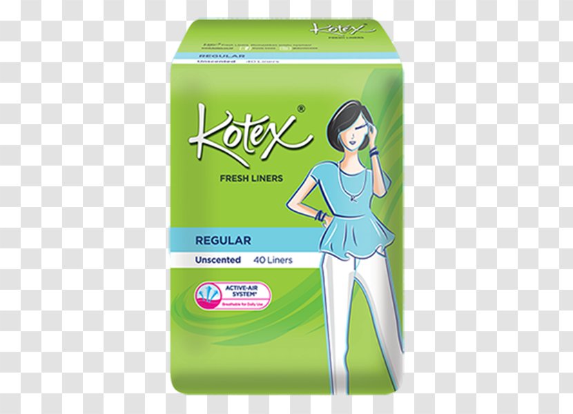 Kotex Pantyliner Sanitary Napkin Tampon Leukorrhea - Brand - Betel Nuts Transparent PNG