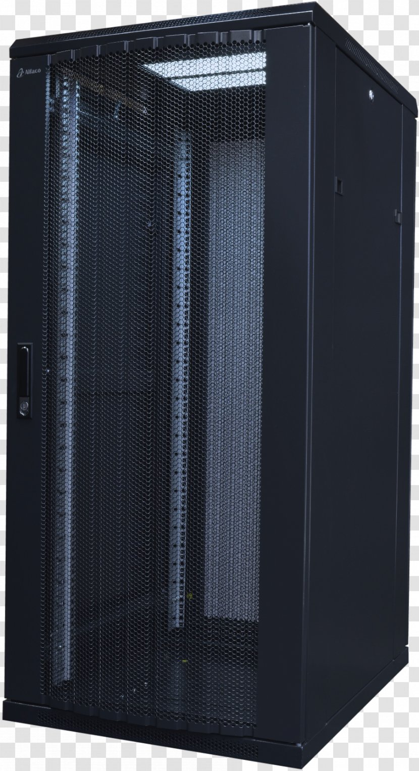 Computer Cases & Housings Servers Sound Box SERVERKAST Steel - Black - 19-inch Rack Transparent PNG