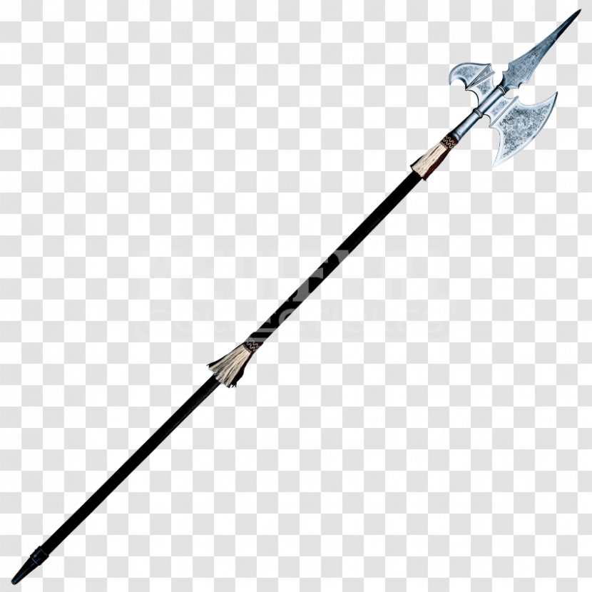 Halberd 16th Century Lance Toledo Middle Ages - Weapon Transparent PNG