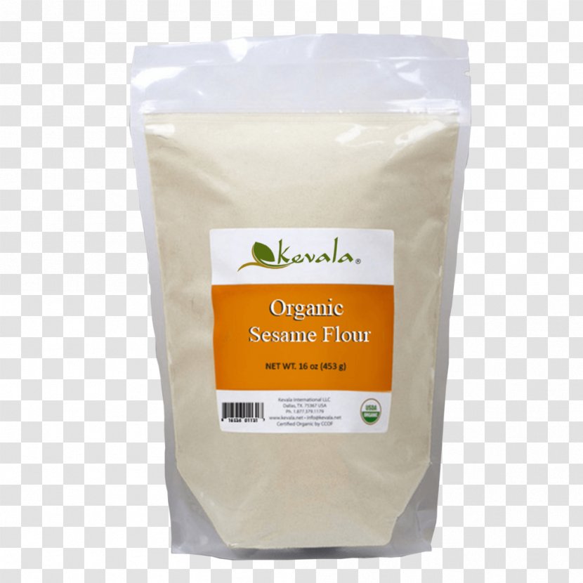 Organic Food Sesame Flour Tahini - Citric Acid Transparent PNG