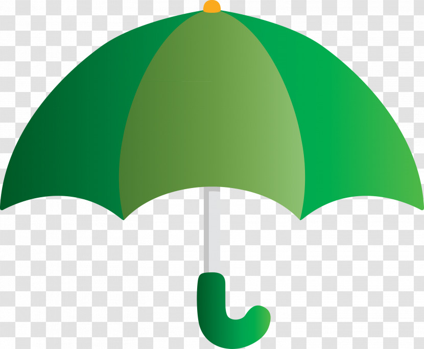 Green Leaf Umbrella Plant Symbol Transparent PNG