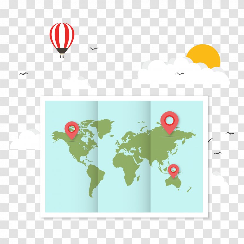 Globe World Map - Cartography - Illustration Transparent PNG