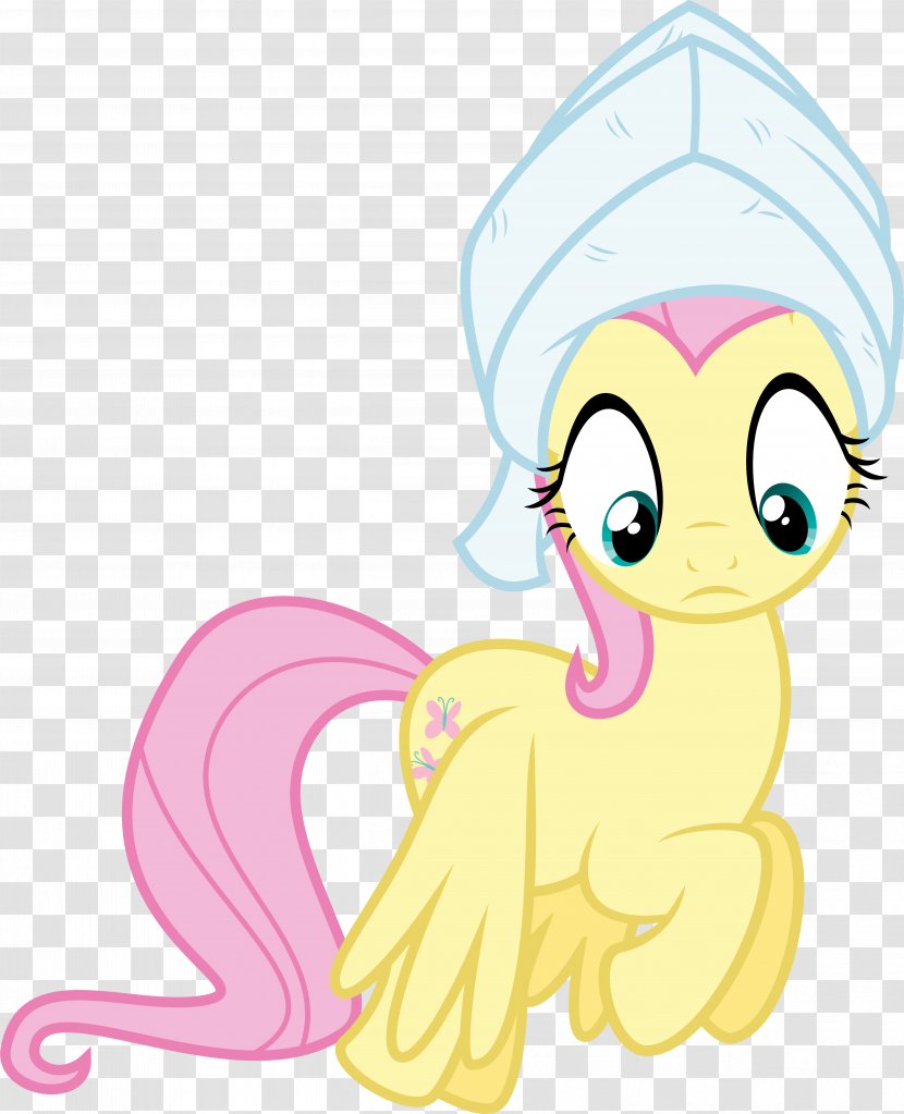 Pony Fluttershy Horse Rabbit - Flower - Shy Transparent PNG