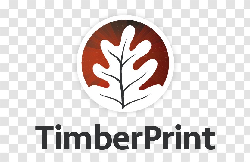 Printer Wood Logo Tree Font Transparent PNG