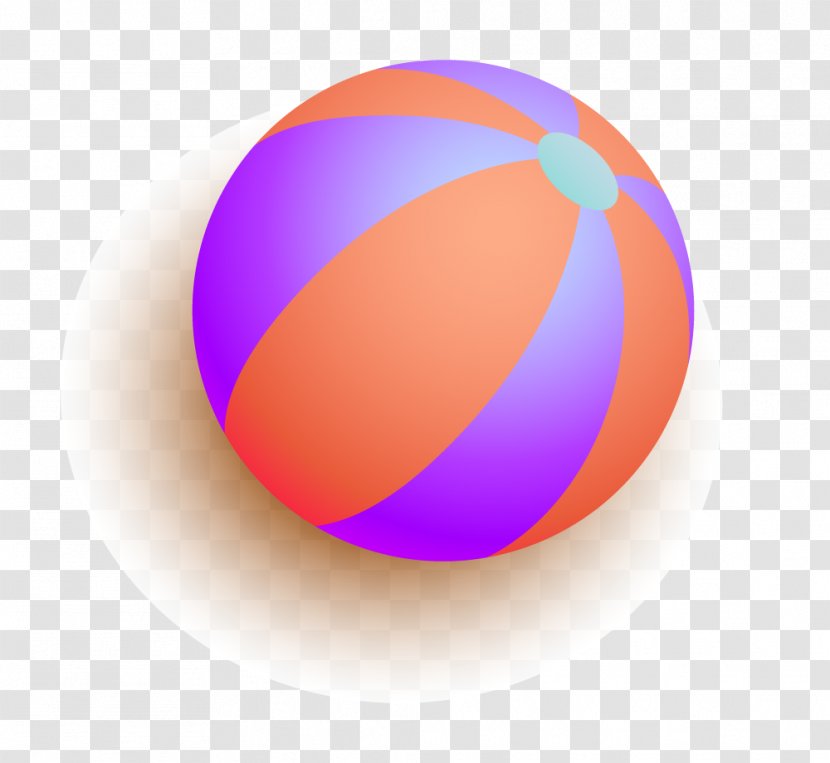 Sphere Ball Wallpaper - Orange - Beach Transparent PNG