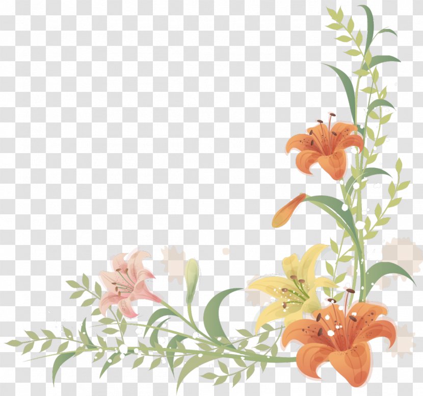 Flower Picture Frames Bordiura Clip Art - Petal - Plant Transparent PNG