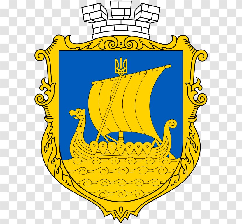 Novovolynsk Hostomel Kiev Novhorod-Siverskyi Coat Of Arms - Ukraine - Flag Transparent PNG