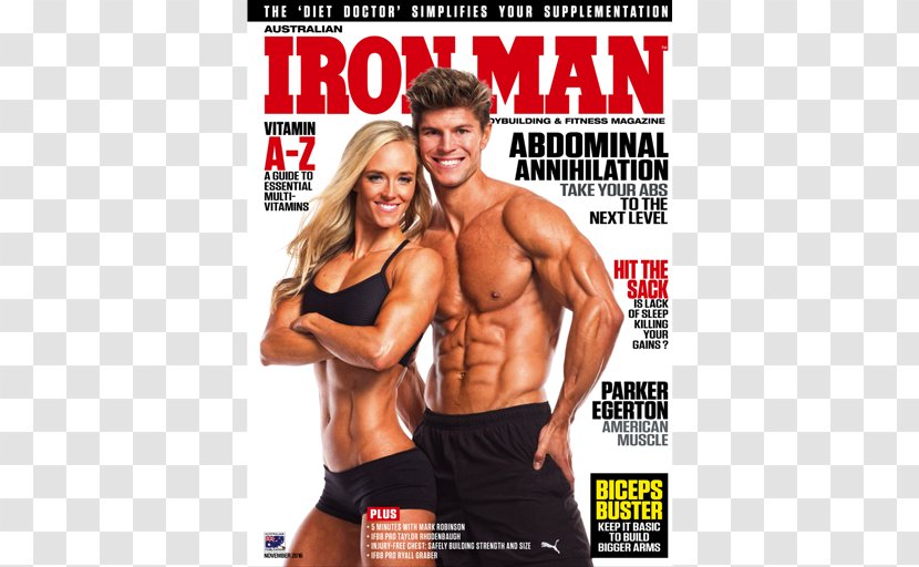Iron Man Magazine Bodybuilding Fitness And Figure Competition Muscle - Heart Transparent PNG