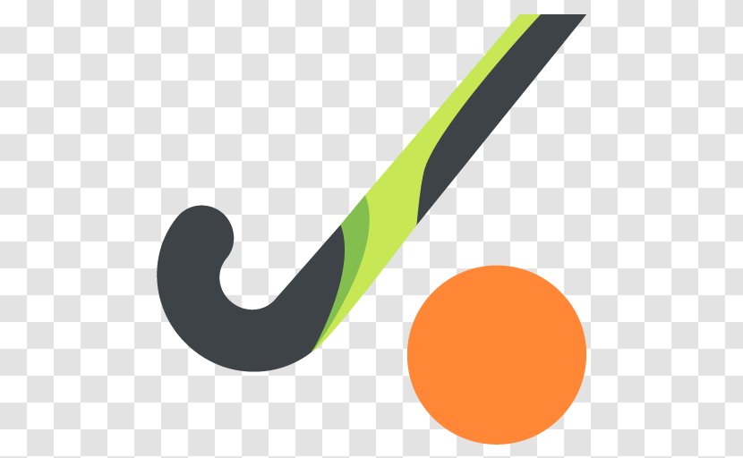 Field Hockey Sticks Emoji Transparent PNG