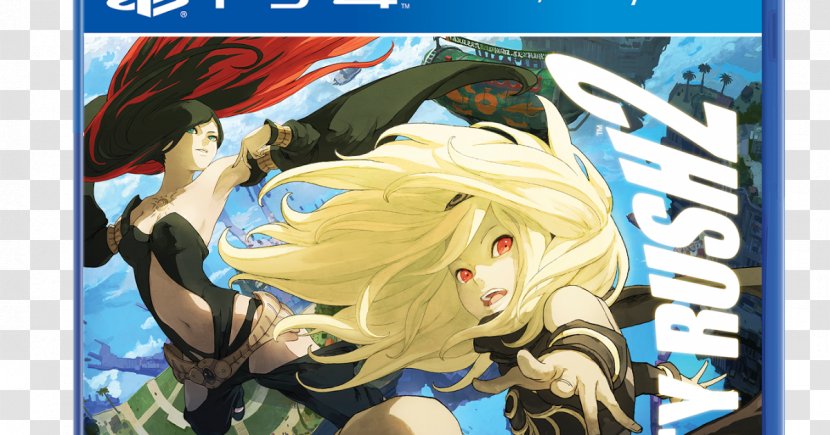 Gravity Rush 2 PlayStation 4 Video Game - Watercolor Transparent PNG
