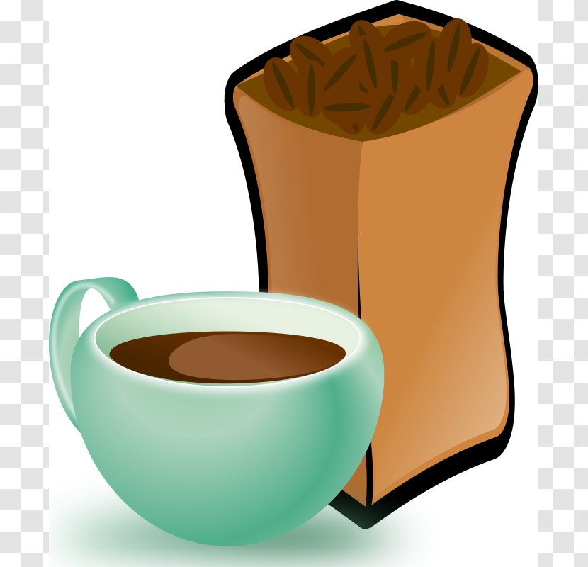 Coffee Bean Tea Cafe Clip Art - Serveware - Free Images Of Food Transparent PNG