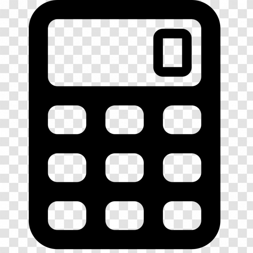 Simple Calculator Graphing - Telephony Transparent PNG