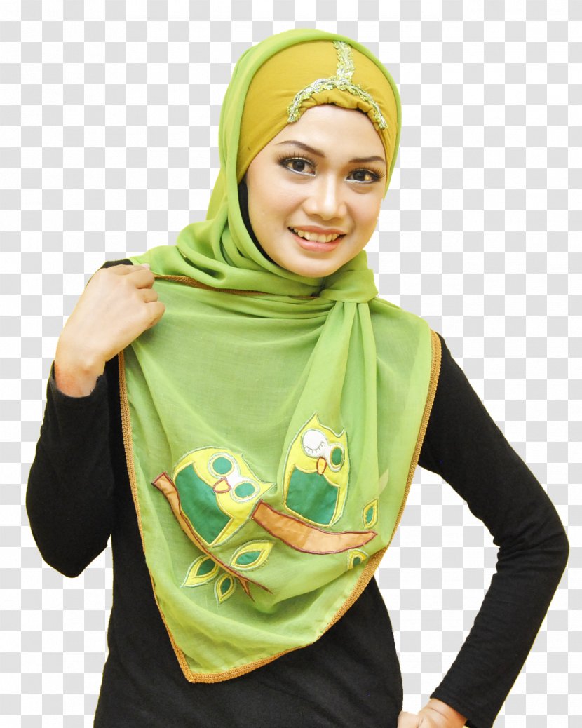 Hoodie Scarf Headgear - Jilbab Transparent PNG