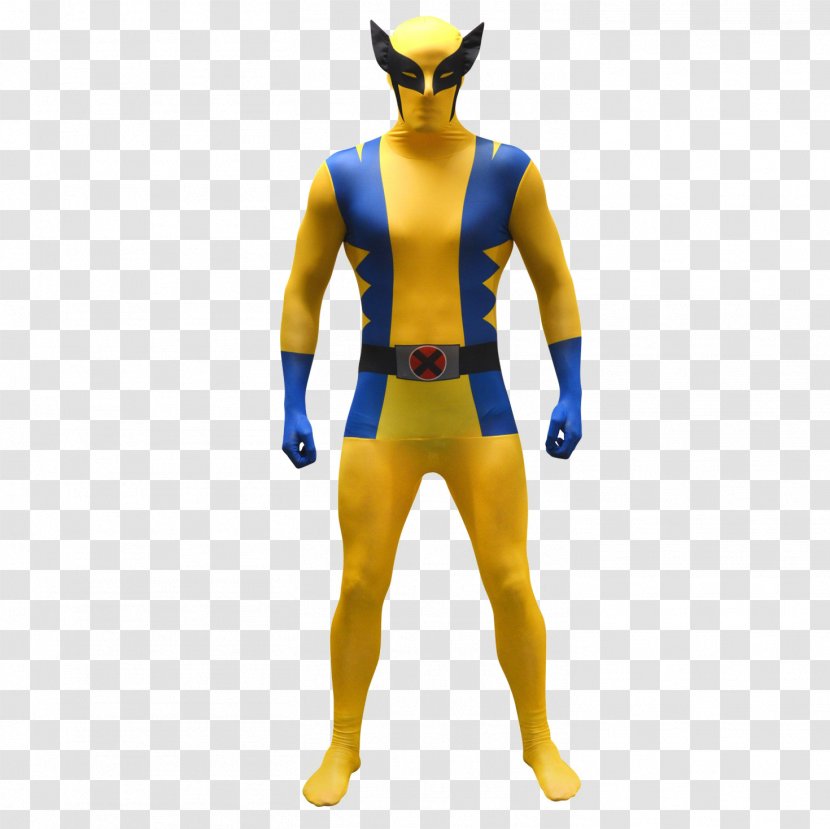 Costume Morphsuits Morphsuit Adults' Marvel Wolverine Clothing - Tuxedo Transparent PNG