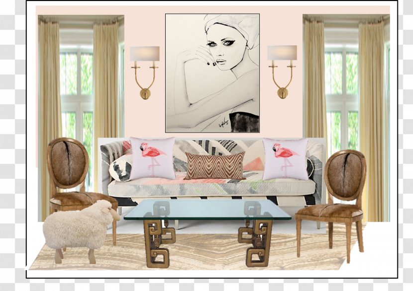 Table Living Room Window Interior Design Services - Home Transparent PNG