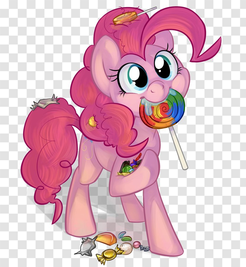 Pinkie Pie Rarity Pony Lollipop Rainbow Dash - Frame Transparent PNG