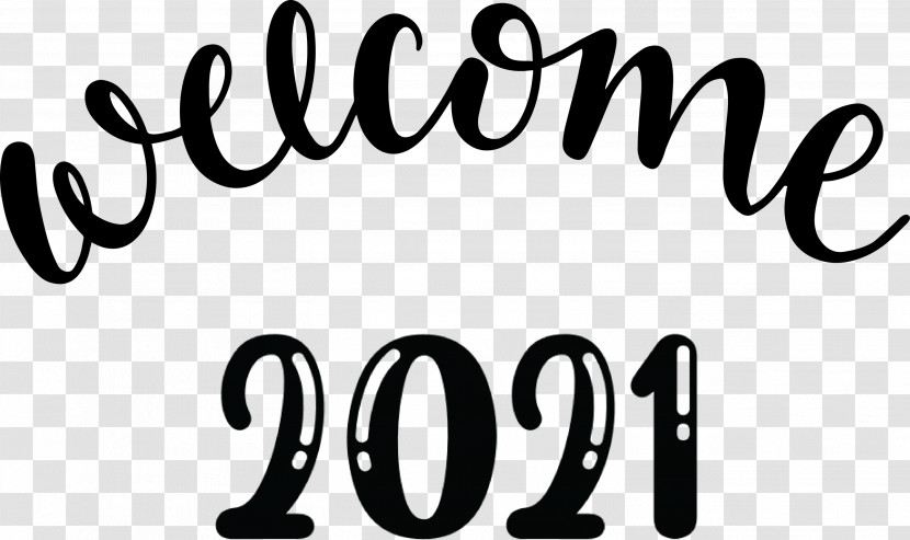 Welcome 2021 Year 2021 Year 2021 New Year Transparent PNG