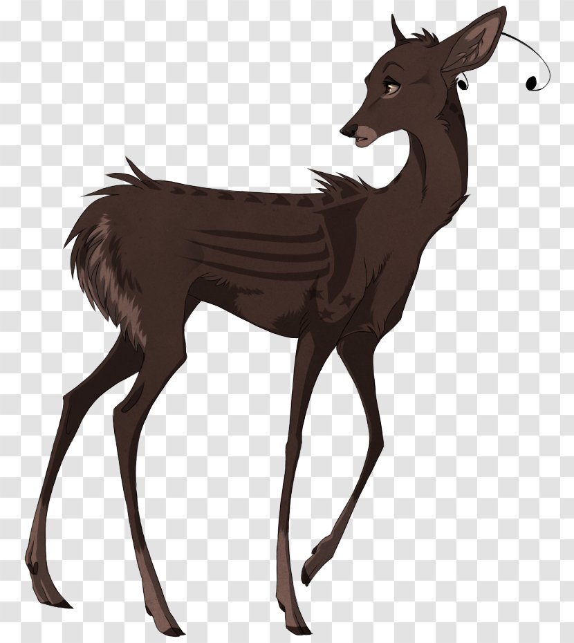 Reindeer Musk Deer Elk White-tailed - Underbrush Transparent PNG