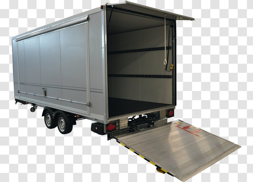 Trailer Aerial Work Platform Hydraulics Humbaur GmbH Loading Dock - Truck Transparent PNG