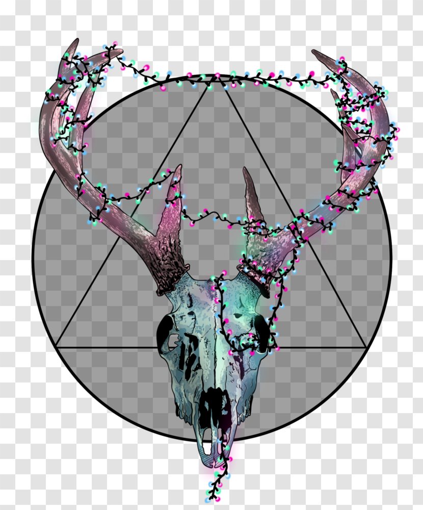 Kokoro Connect Wind Balloon Artstation - Symmetry - Deer Skull Transparent PNG