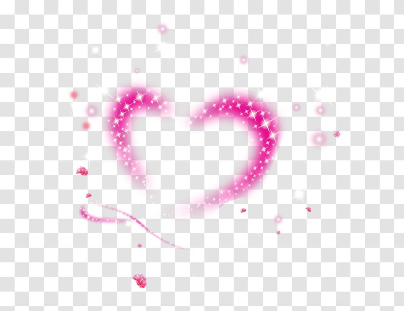 Heart Vector Space Love - Glitter Transparent PNG