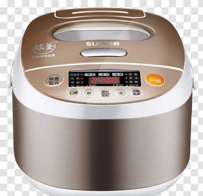 Rice Cooker Home Appliance Cooked Cauldron Supor - Cookers Do Not Pull The Material Transparent PNG